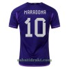 Argentina Maradona 10 Borte VM 2022 - Herre Fotballdrakt